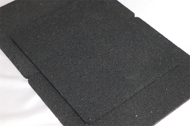 Sound absorbing acoustic rubber foam underlayment mats shockpads of sports courts