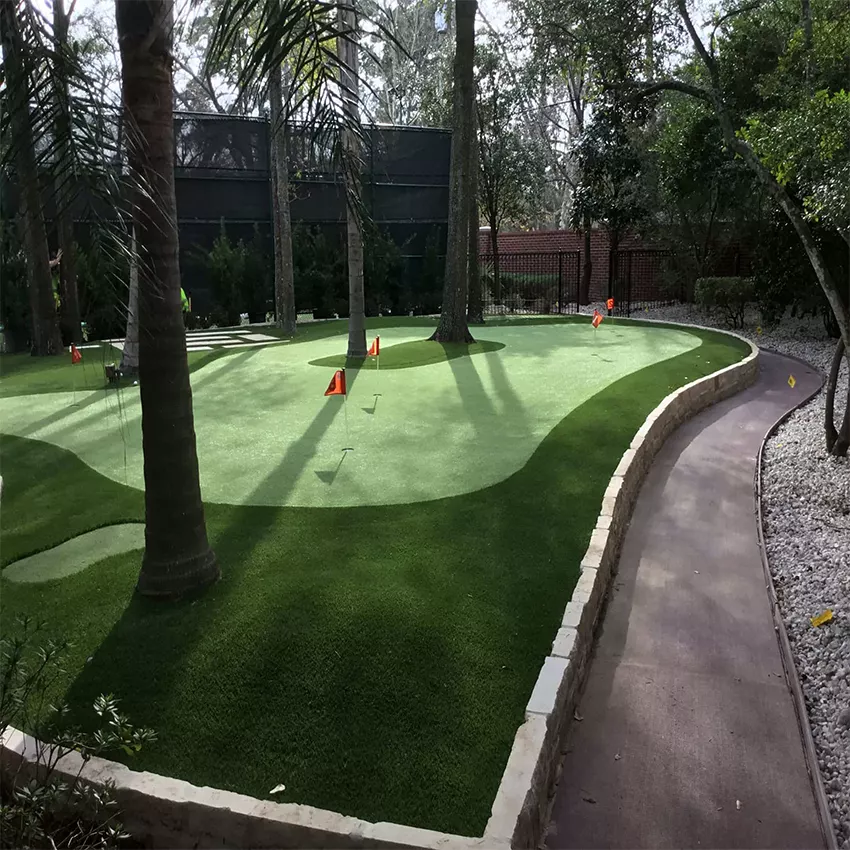 Outdoor Mini Golf Carpet Indoor Minigolf Courses Mat Miniature Turf Court Synthetic Green Artificial Grass Golf