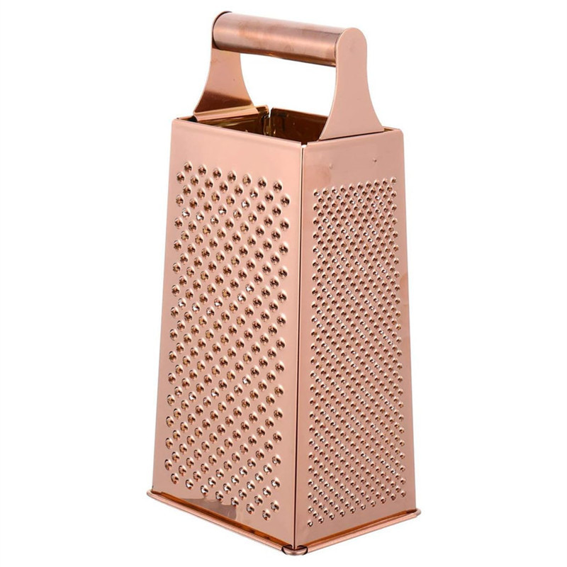 Hot Sell Kitchen Stainless Steel ginger Grater 4-Sides Kitchen Cheese vegetable grater For Kitchen