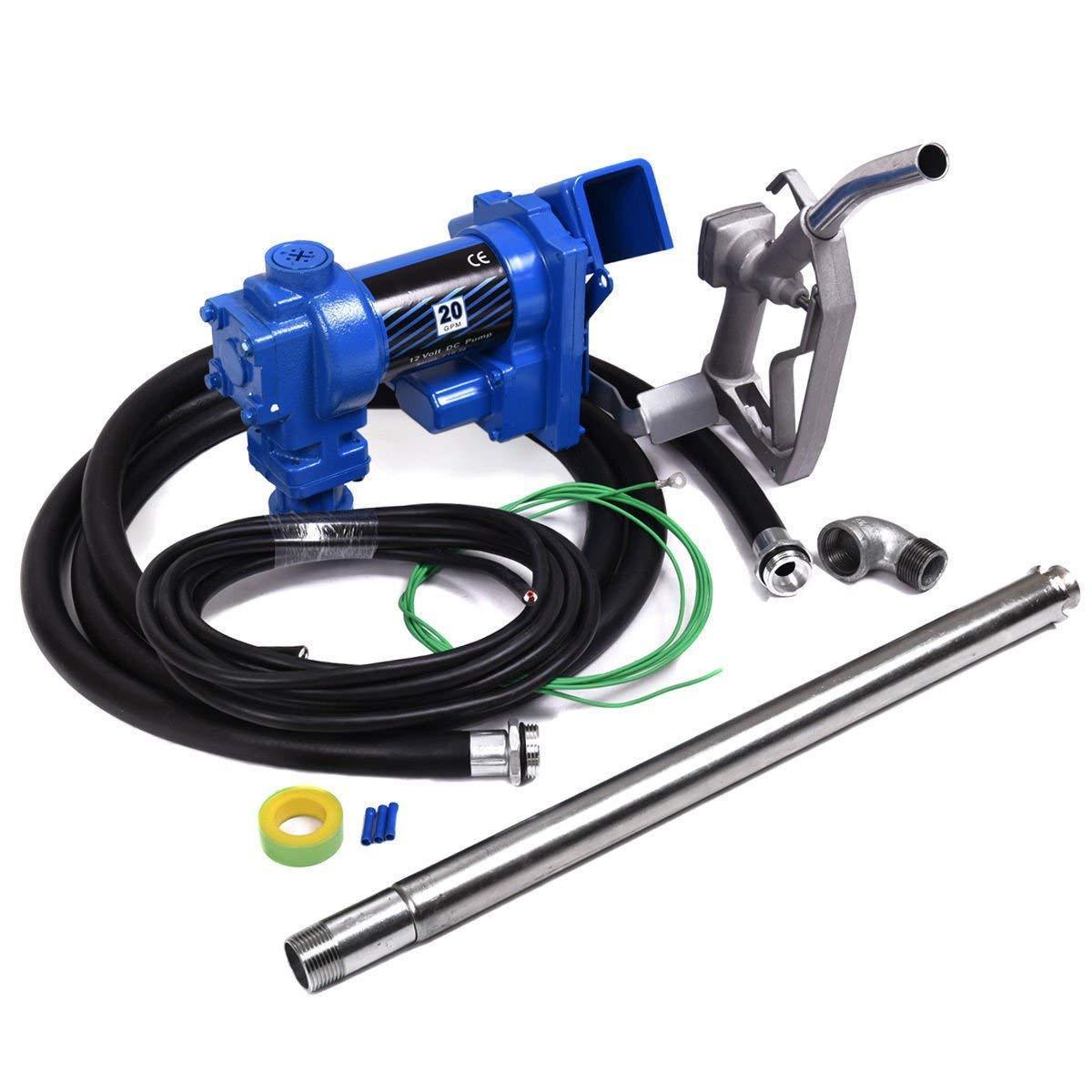 12V 20GPM Fuel Petrol Transfer Pump for Gasoline Diesel