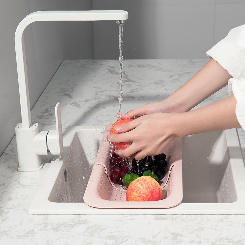 Kitchen Sink Drain Basket Multi-functional Hanging Faucet  Household Gadgets Storage Tool Basket kitchen Gadget