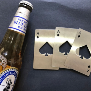 Spades A Poker Card Beer Bottle Opener Customized Stainless Steel Bottle Opener Kitchen Gadgets