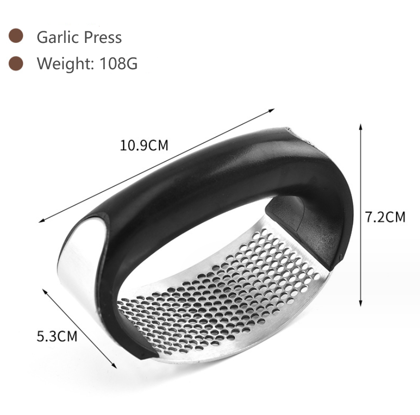 High Quality Multi-Functional Grinder Cracker Crusher Pressed Garlic Chopper Garlic Crush Premium Garlic Press