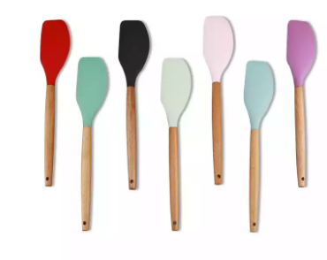 3 Pieces Food Grade Silicone Baking Utensils Durable Cake Spatula and Scraper Kitchen Tools and Pastry Molds