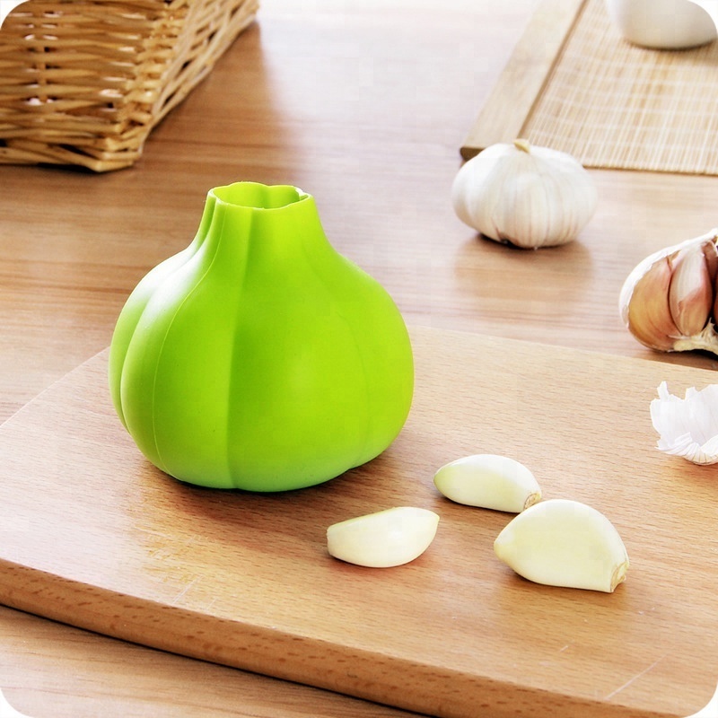 Kitchen Silicon Gel Manual Garlic Peeler/Garlic Peeling Tools / Garlic Skin Remover