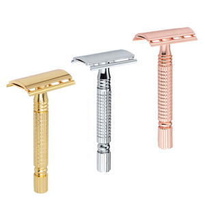 Professional factory double edge safety razor tool stainless steel safety razor