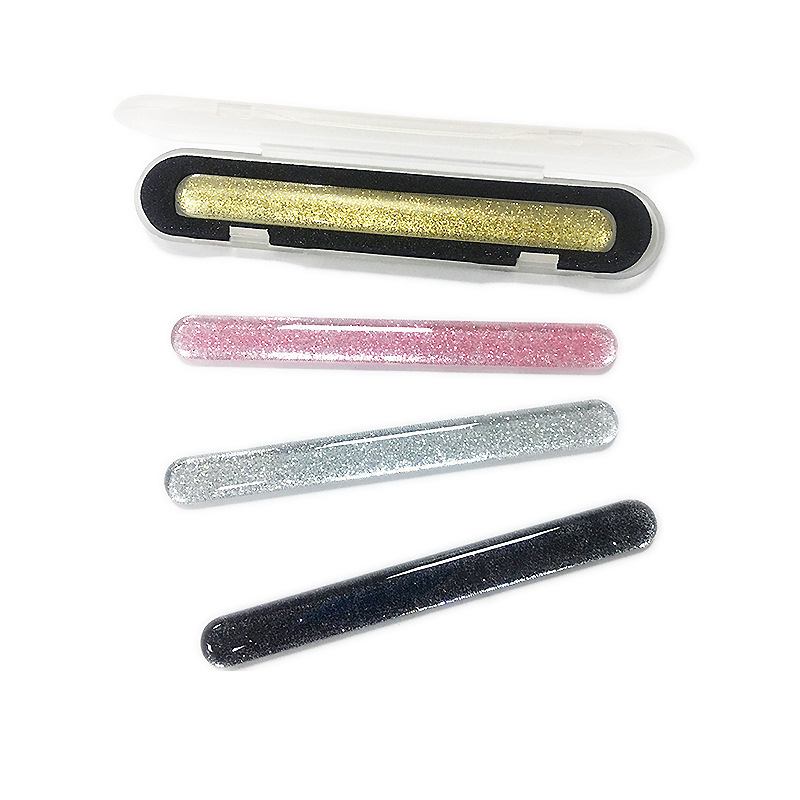 Hot selling nano glass nail shiner nail files crystal beauty nano glass nail file