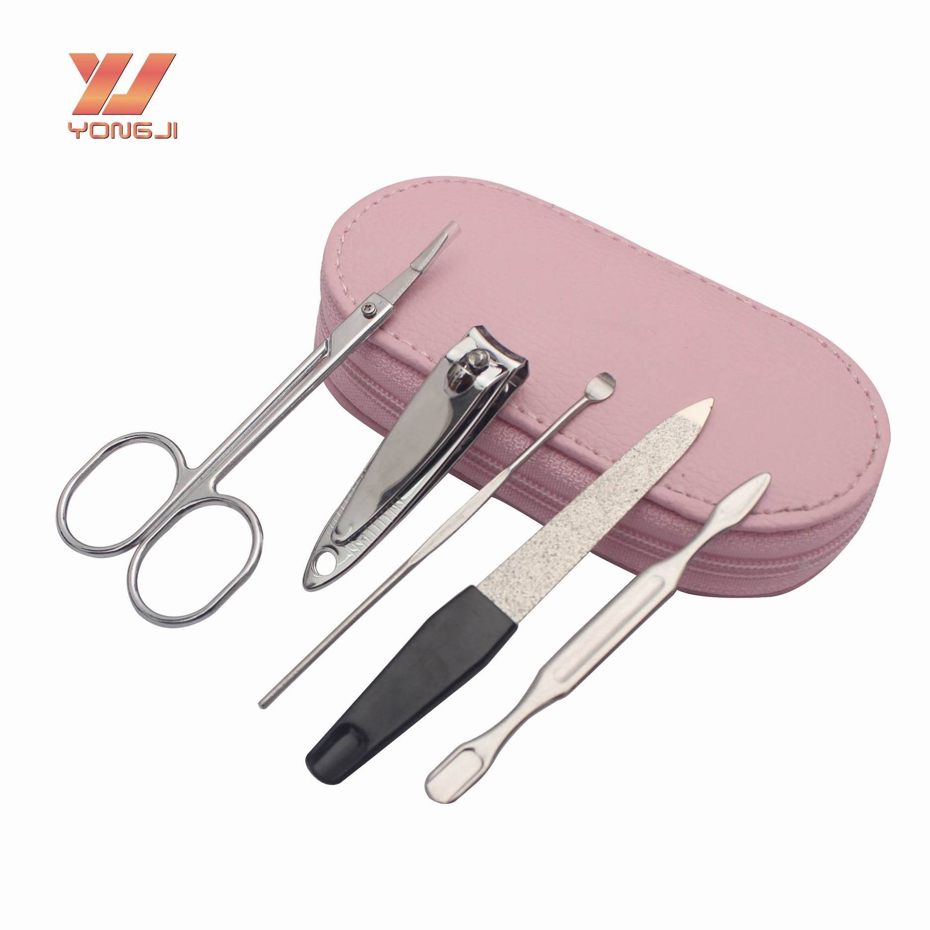 Factory direct supply 6 pcs nail clipper set pedicure tools popular manicure set