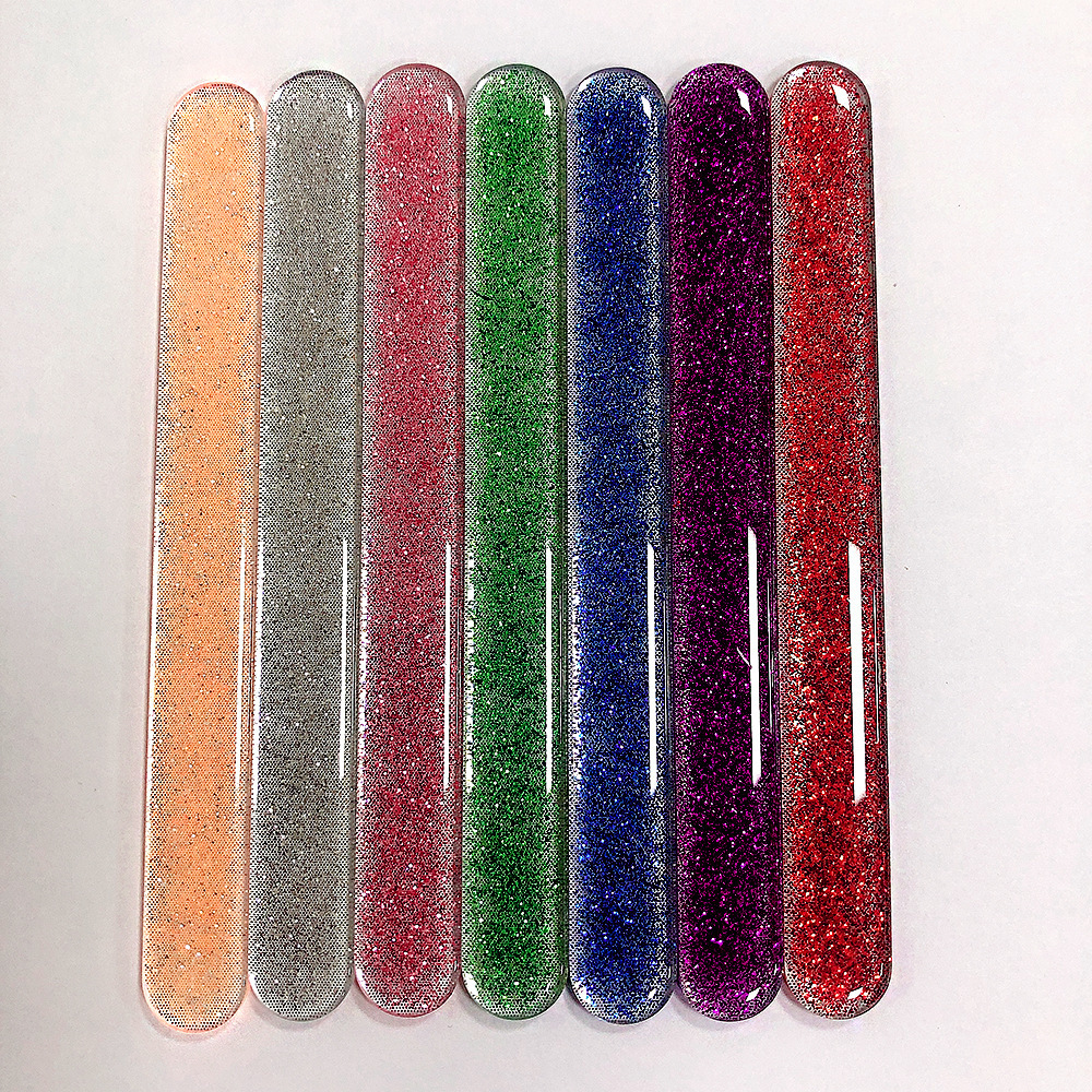 Hot selling nano glass nail shiner nail files crystal beauty nano glass nail file