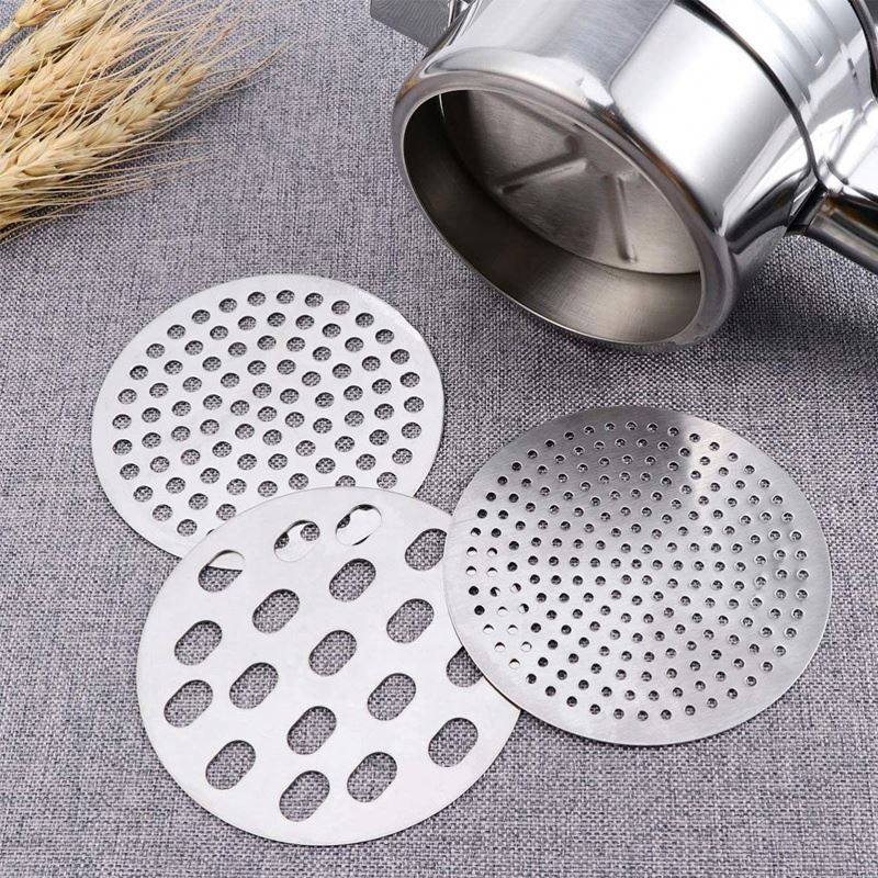 High Quality Kitchen Tools Large Capacity Potato Ricer Stainless Steel Manual Potato Presser with 3 Interchangeable Discs