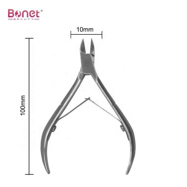 High Quality Professional Stainless Steel Manicure Tools Colorful Nail Cuticle Nipper with Sharpening Feature for Fingers