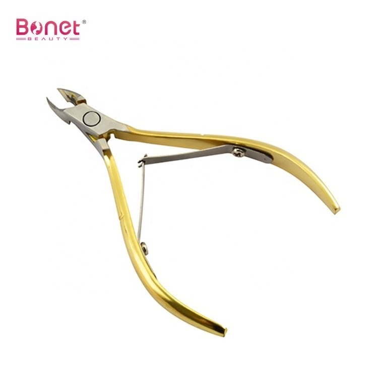 Factory Portable Stainless Steel Nail Cutters Health and Beauty Cuticle Nippers with Side Cutter