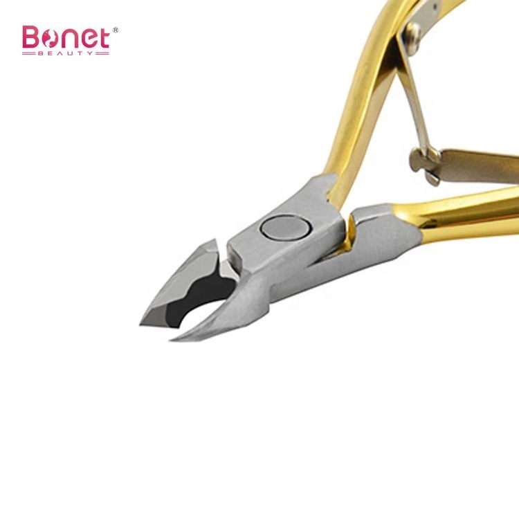 Factory Portable Stainless Steel Nail Cutters Health and Beauty Cuticle Nippers with Side Cutter