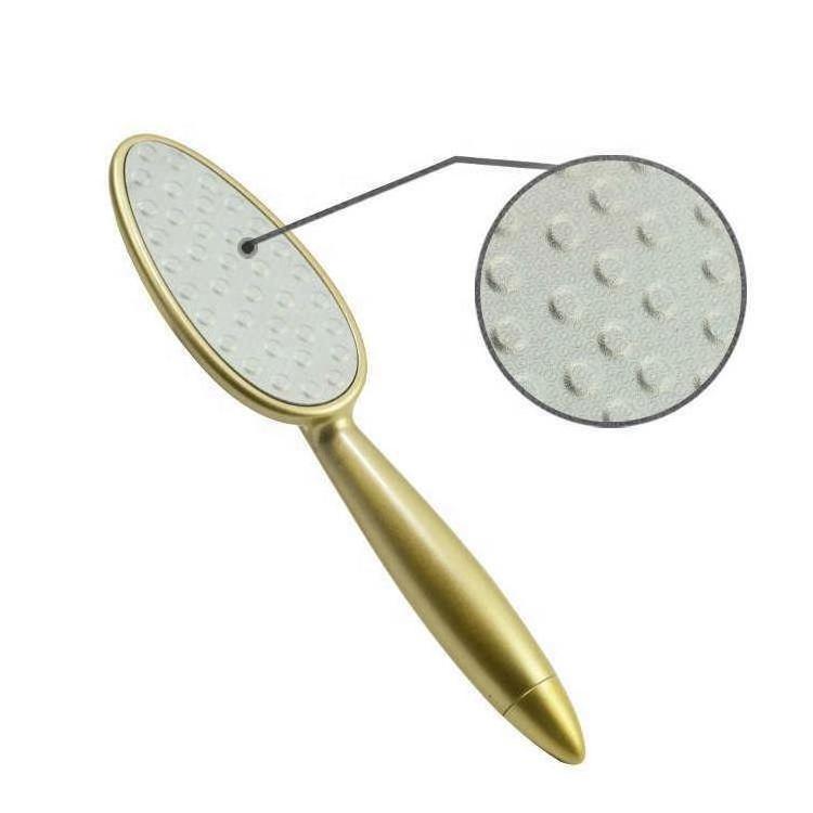 Customized Spa Pedicure Foot File with Plastic Handle Callus Remover