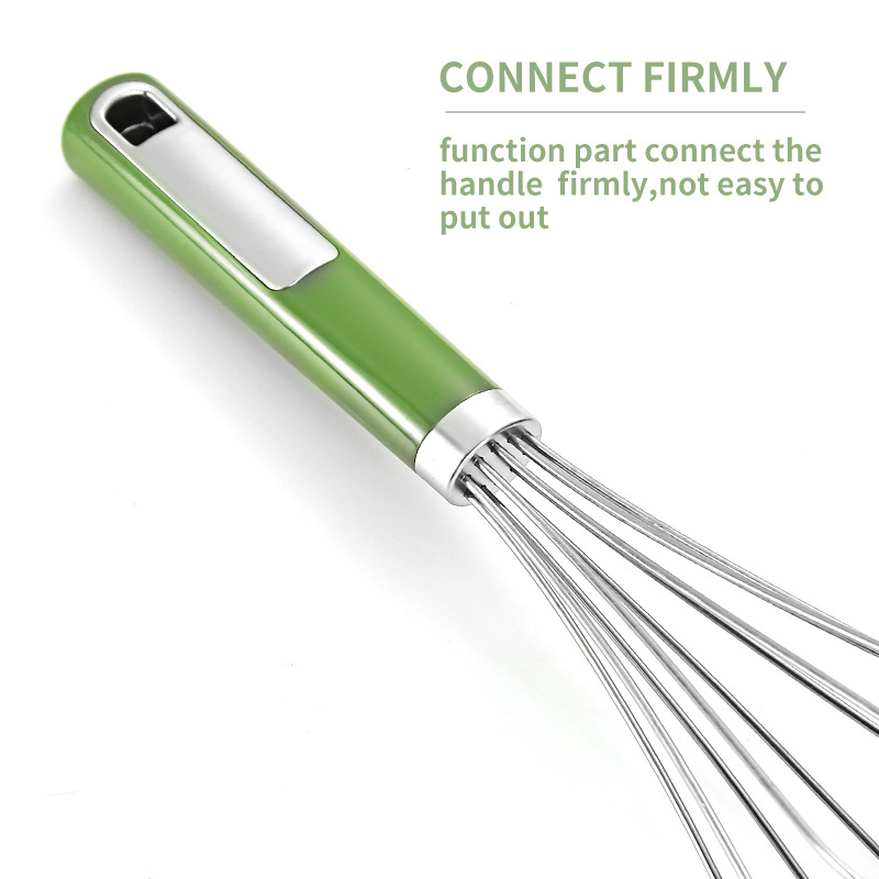 manual stainless steel wire  egg beater cream baking whisk stirring rod egg mixer Einen schneebesen Batteur Pater Batibatide hue