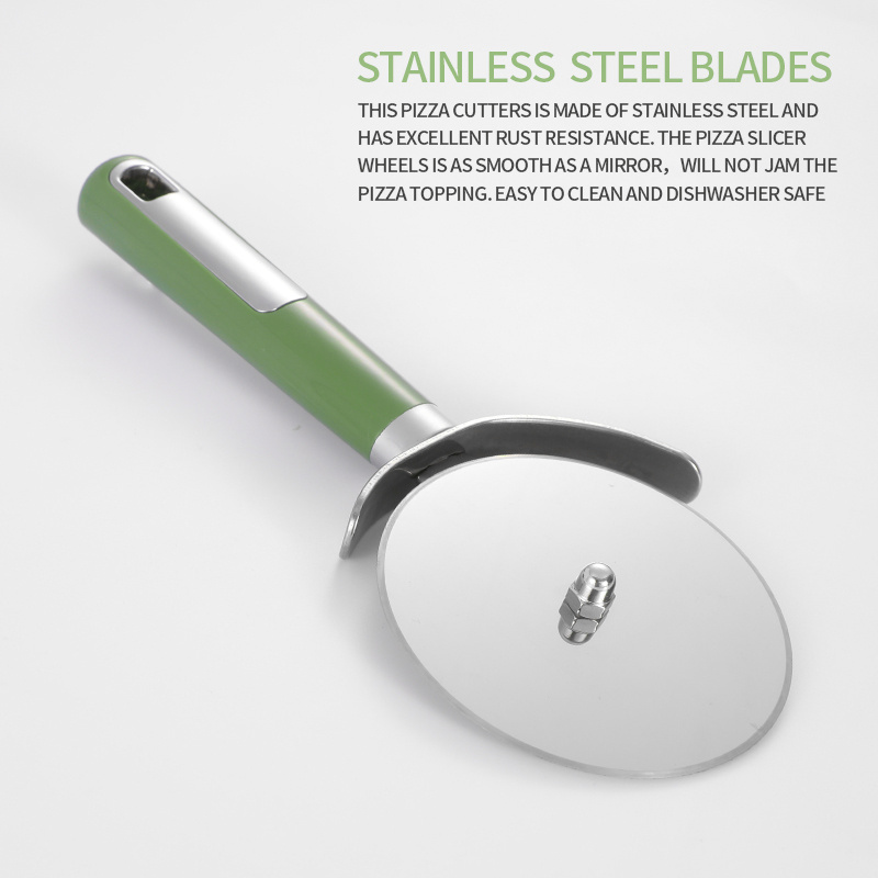 stainless steel pizza cutter wheel  Slicer Das messerrad Tagliatrice per pizza Cutter de pizza