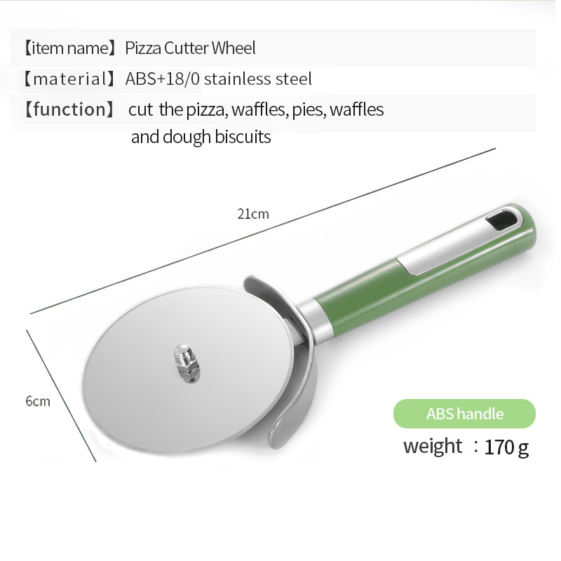 stainless steel pizza cutter wheel  Slicer Das messerrad Tagliatrice per pizza Cutter de pizza