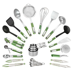 Nylon Stainless Steel Kitchen Cooking  Utensils Tools Kitchen Accessories Gadgets  Set