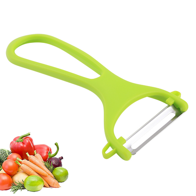 Kitchen tools Stainless steel peeler plastic handle potato cucumber carrot fruit peeler slicer