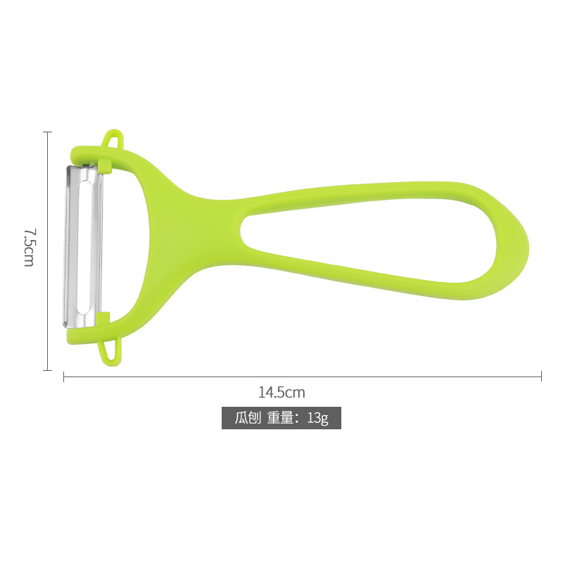 Kitchen tools Stainless steel peeler plastic handle potato cucumber carrot fruit peeler slicer