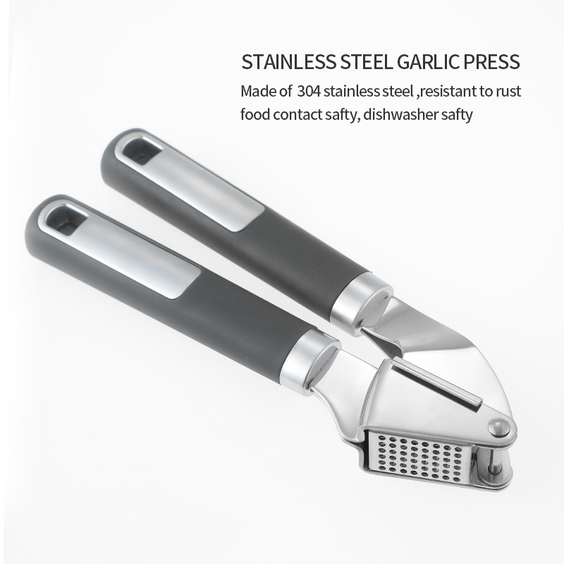 Stainless Steel Garlic Press Garlic Extruder Mincer Crusher garlic Presser Masher squeezer