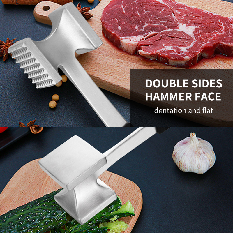 Aluminum Alloy Beef hammer Steak Pounders Meat Tenderizer Hammer Union Meat Tenderizer Hammer