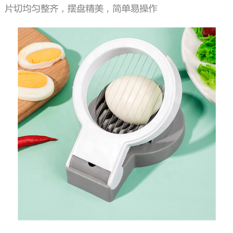 kitchen gadgety  stainless steel  cutting wires egg slicer  soft fruit slicer cutter for strawberry banana kiwi avocado