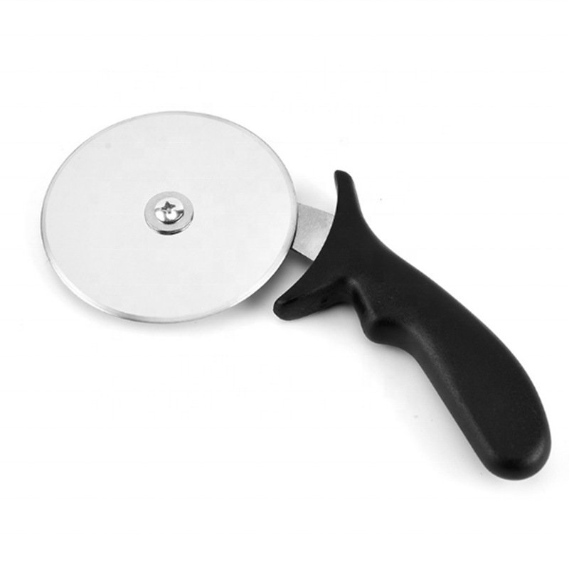 Plastic handle stainless steel blade pizza cutter wheel pizza cutter with ergonomic handle design  pizza cutter wheel