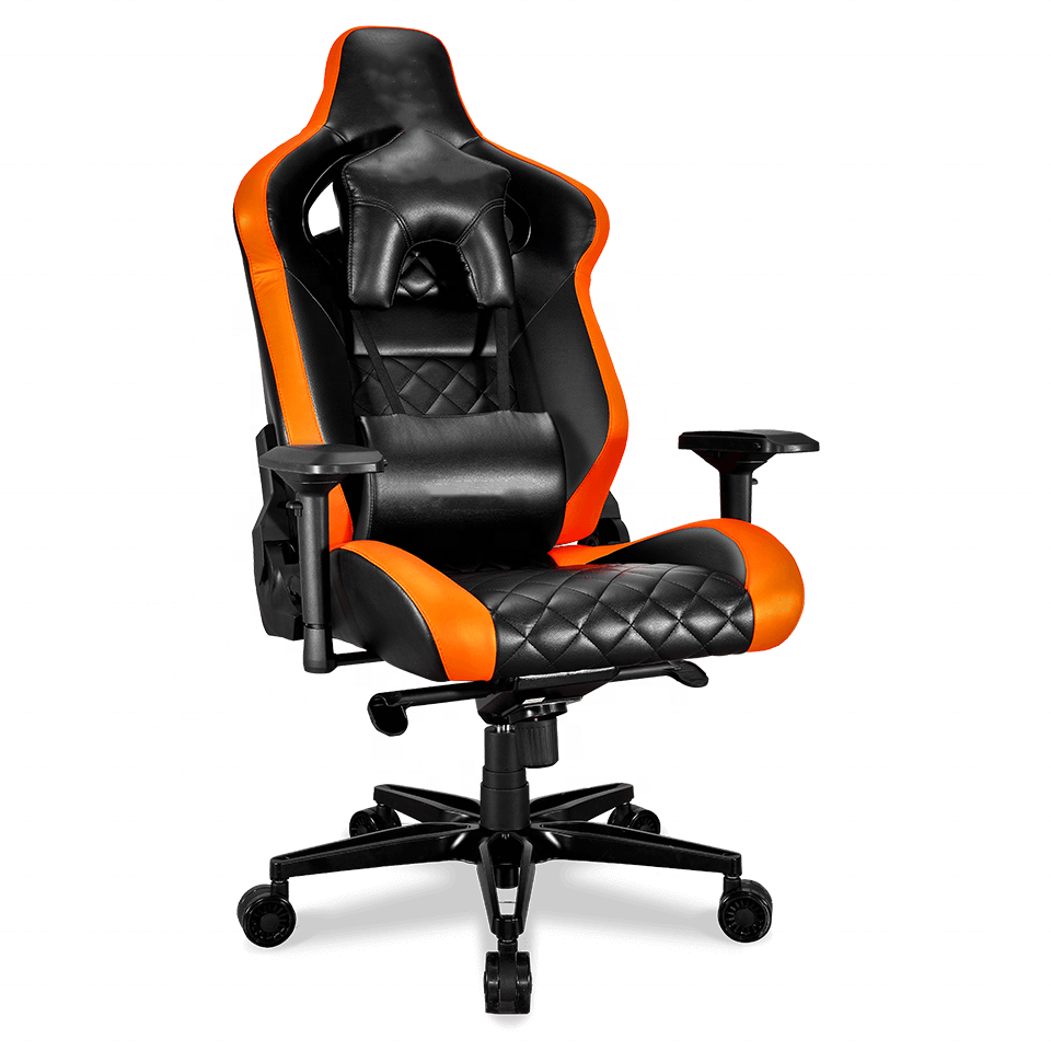 2022  Eva Pu Leather High Quality Custom Design Gaming Chair With Metal Base Locking Mechanism modern gaming chair