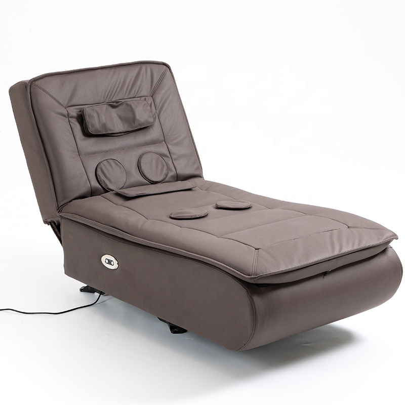 Electric shake Leather Recliner Sofa Electric Power swing Massage Remote Control Living Room Chair Sofa bed For relax