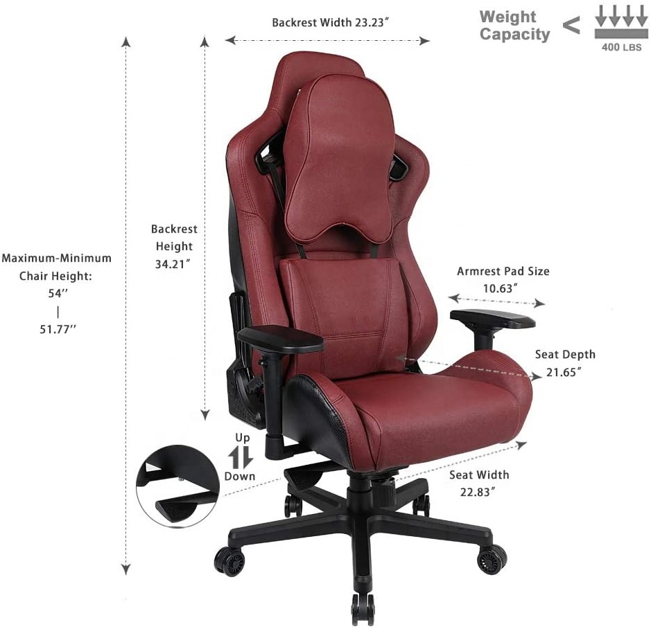 Brand Anda Seat Kaiser 2 factory wholesale gamer chairs per 100 real custom reclining anda seat gaming chair with 4d armrest