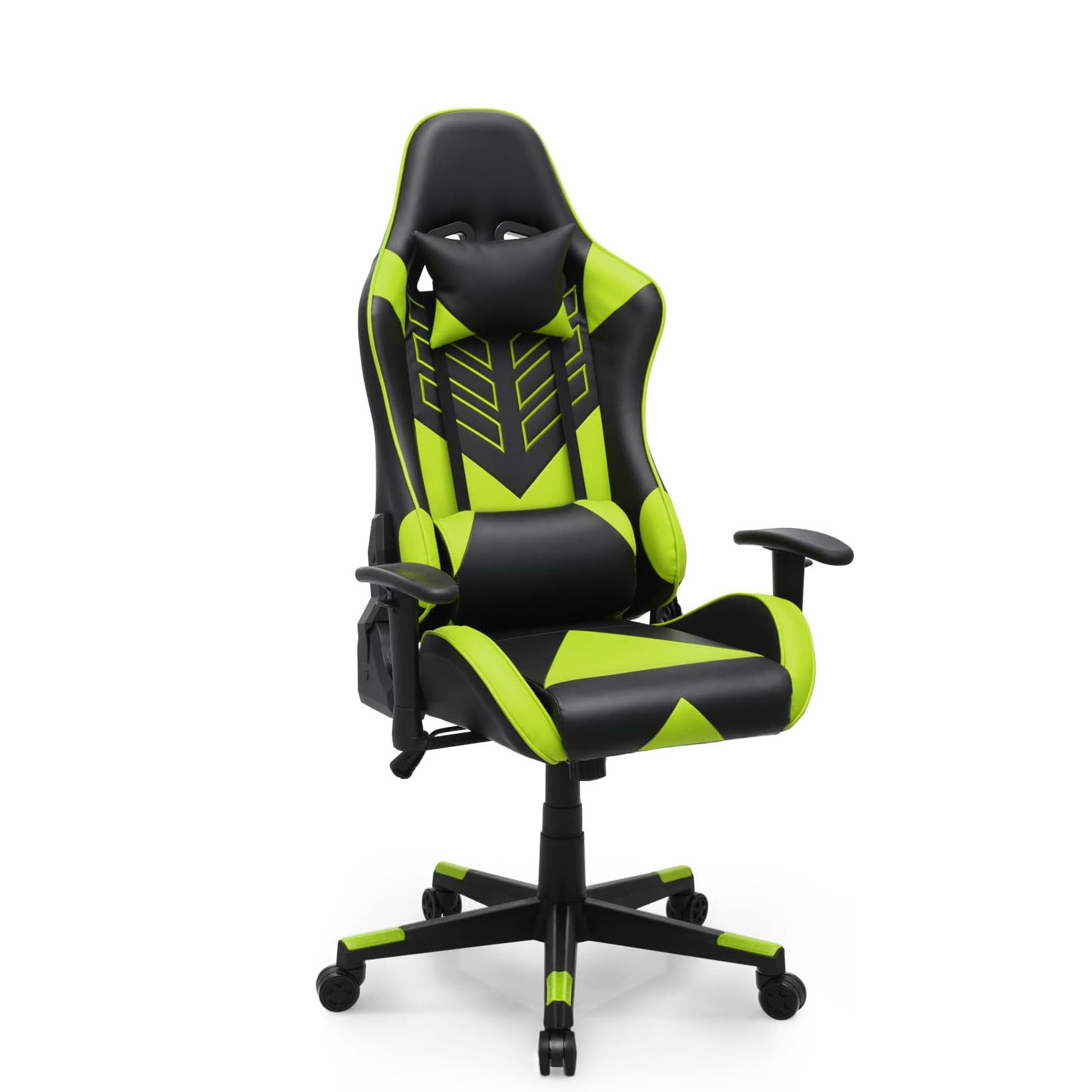 High quality black best reclining gamer chairs extra wide backrest 360 degree swivel retractable footrest gaming office chairs