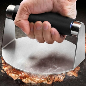 Meat Tools Stainless Steel Smashed Hamburger Press Patty Maker Mold Burger Press For Steaks Panini Sandwich