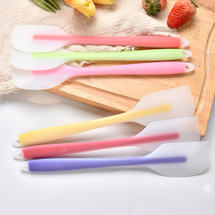 High Quality Cooking Batter Pastry Spatula Silicone Baking Offset Spatula