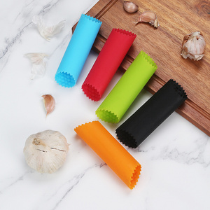 Roll Easy Roller Garlic Press Peels Silicone Garlic Peeler Tube Non Slip For Useful Kitchen Tools