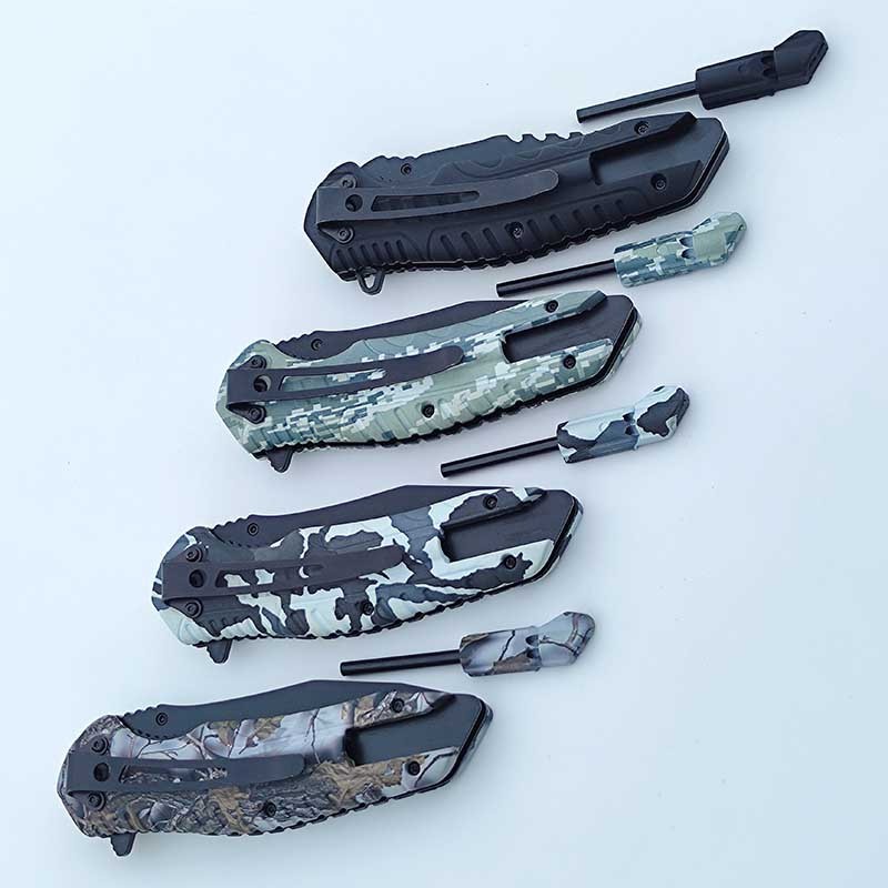 high hardness stainless Steel folding knife camping tactics outdoor multifunctional survival folding knife hunting knife