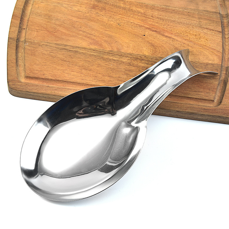 Stainless Spoon Rest,Spoon Rests,Sturdy and Durable Stainless Steel Spoon Rests for Kitchen