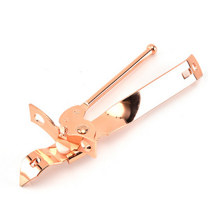 best seller  kitchen gadget rose gold copper electric can opener