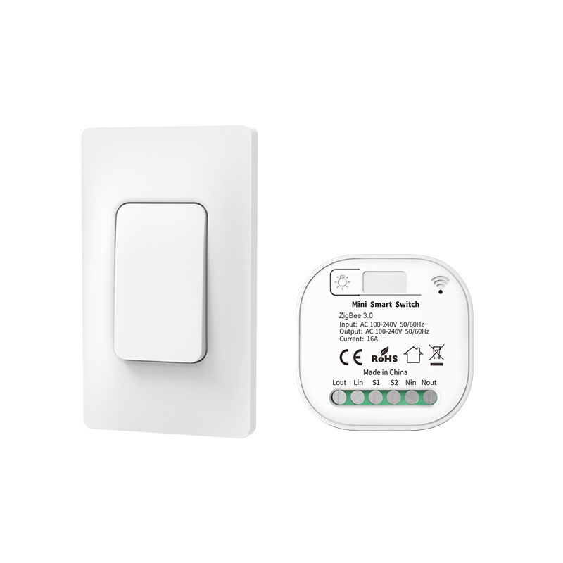 Tuya Smart zigbee Self-powered wireless switch US version No Battery required Light Switch Work With timing function