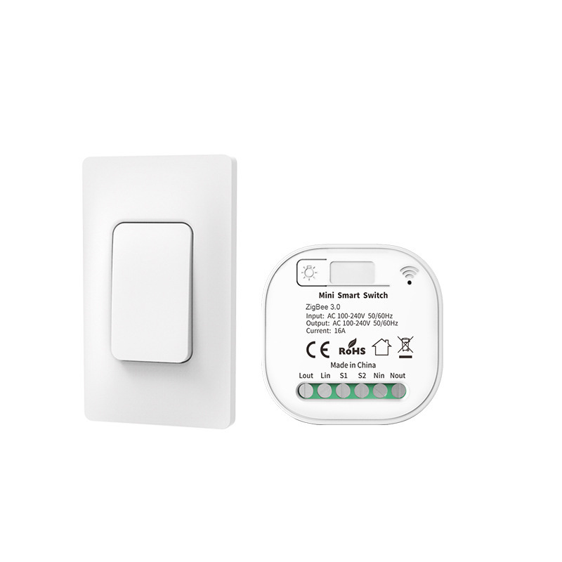 Tuya Smart zigbee Self-powered wireless switch US version No Battery required Light Switch Work With timing function