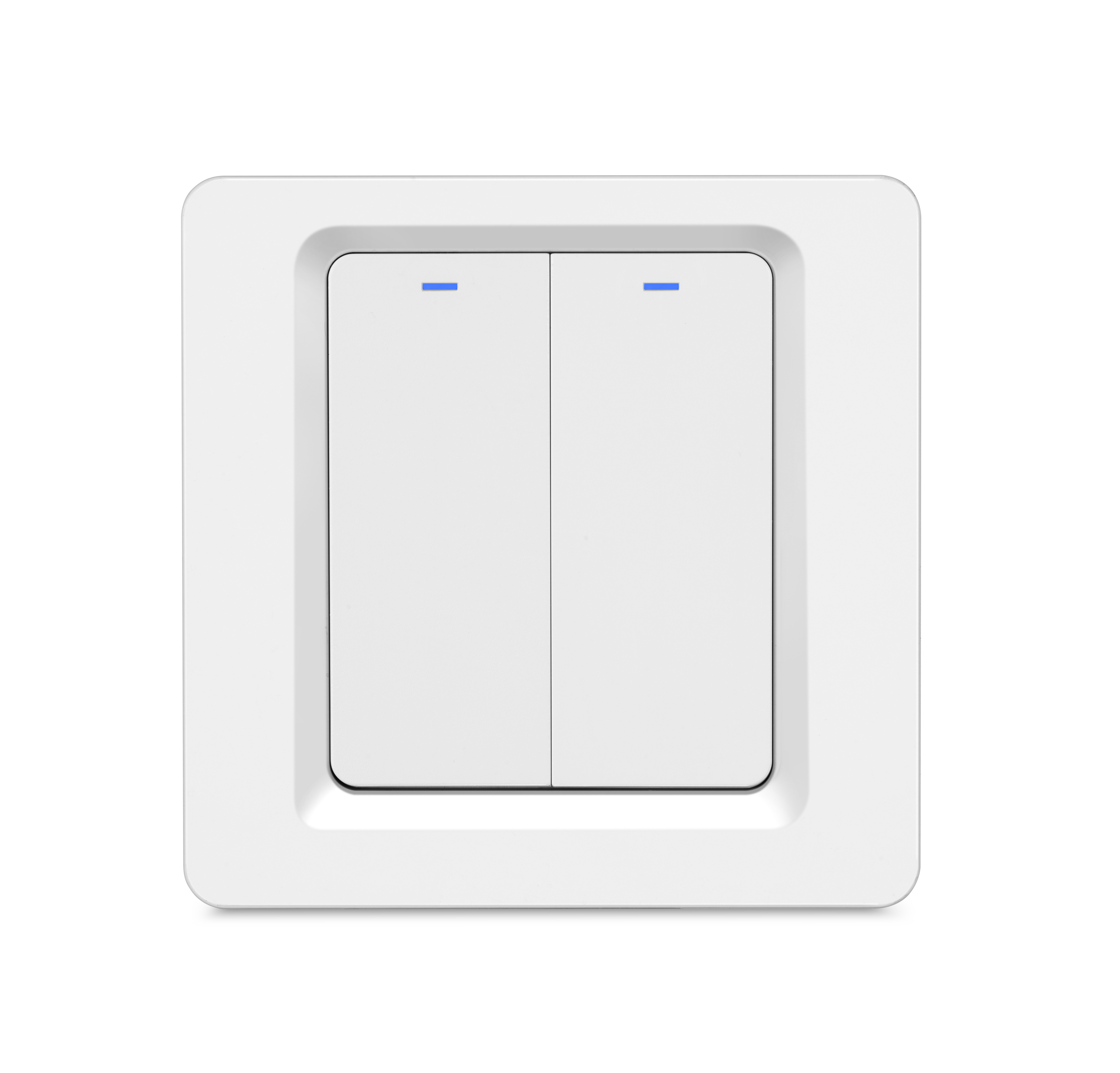 Tuya Smart 1/2/3gang WiFi Push Button Wall Light Switch Key Switch Timer App Remote Control Work With Google Alexa Smart Home