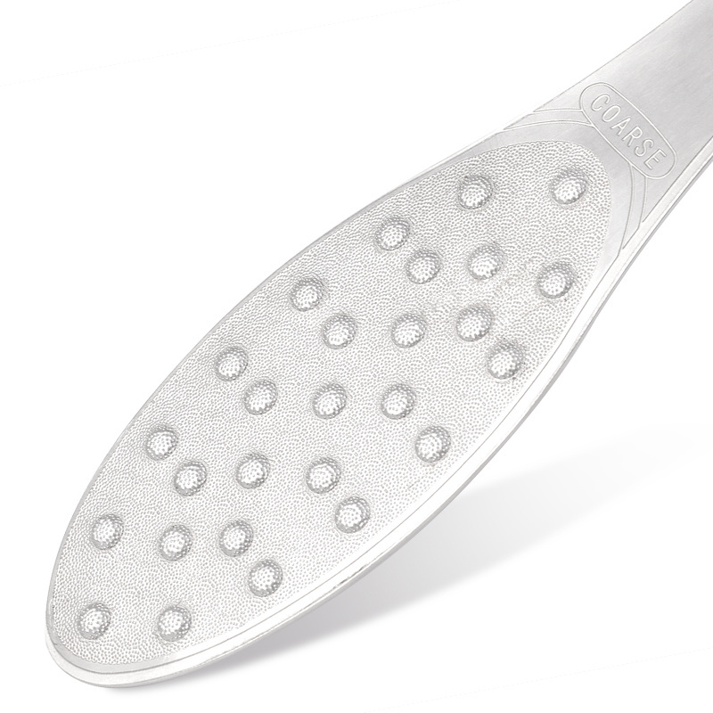 New Arrival High End Pedicure Rasp Factory Customizable Stainless Steel Foot File Removing Hard Dead Skin Callus Remover Feet