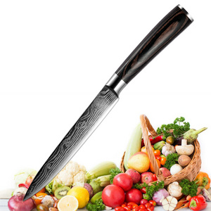 Kitchen Paring Knife 5" inch Multi-Purpose Universal Fruit and Vegetable Knife Professional Chef Pastry Chef Tool Accessories