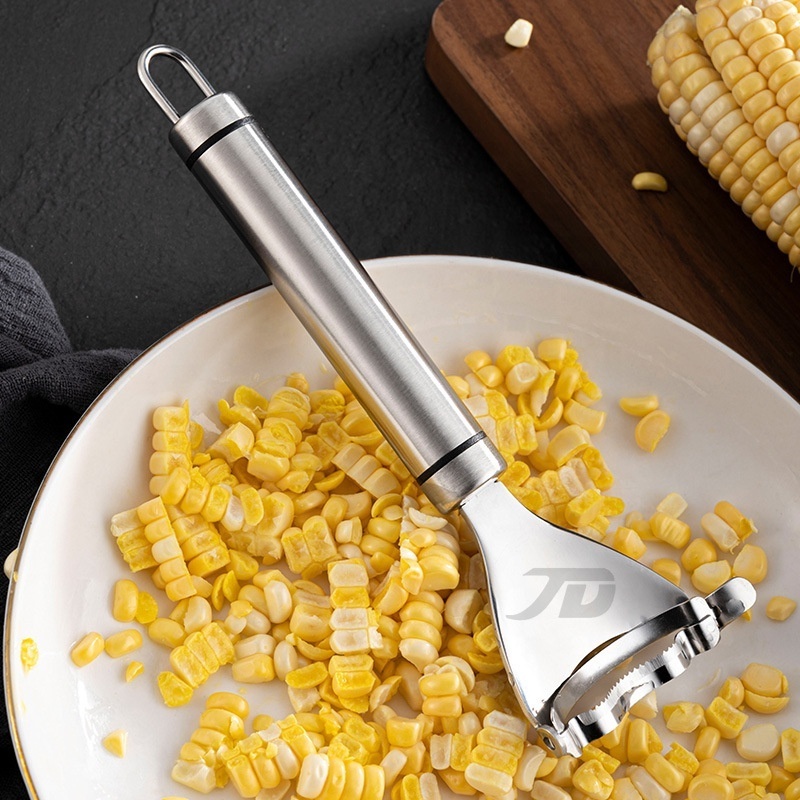 Corn Stripper Fruit Vegetable Tools Stainless Steel Corn Cob Remover Cutter Shaver Kitchen Gadgets Accessories Supplies Products