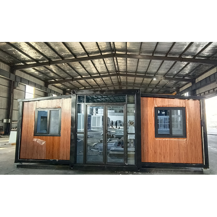 Prefab Cabin Container House Shipping Container Homes 40 Ft Luxury Earthquake Proof Pre-Fab Modular Expandable Homes