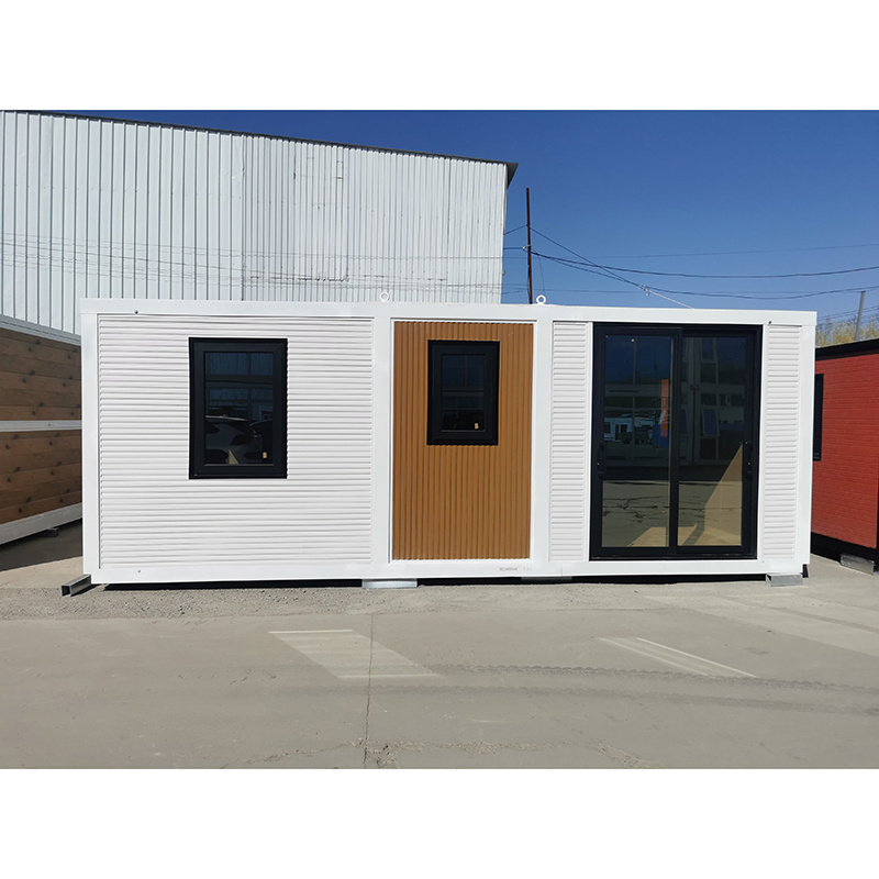 Modern Mobile 2 Bedrooms Luxury Prefabricated Houses Modular Expandable Homes Luxury Villa Portable Flat Roof Container House