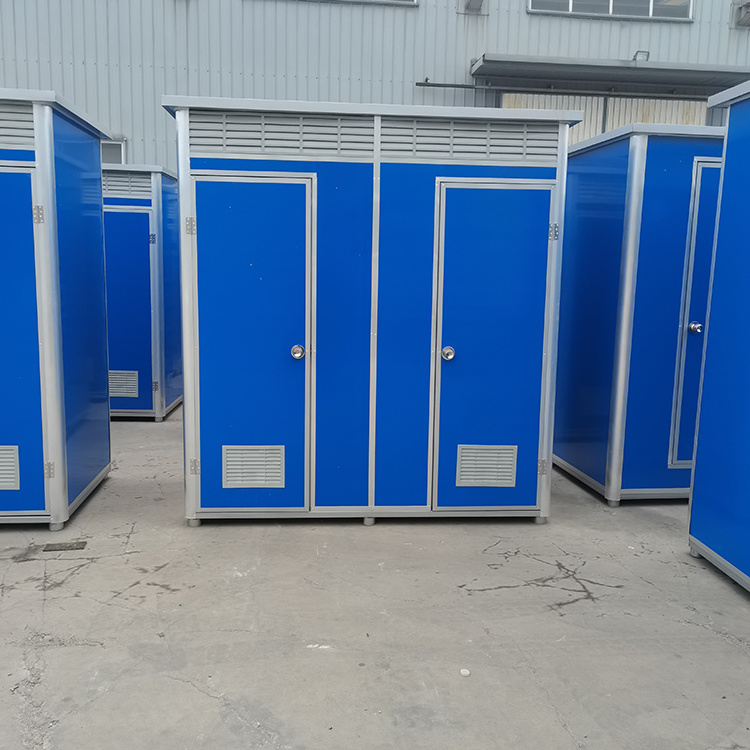 Outdoor Prefab Portable Construction Western A Frame House With One Piece Wc Toilet With Wheels Philippines