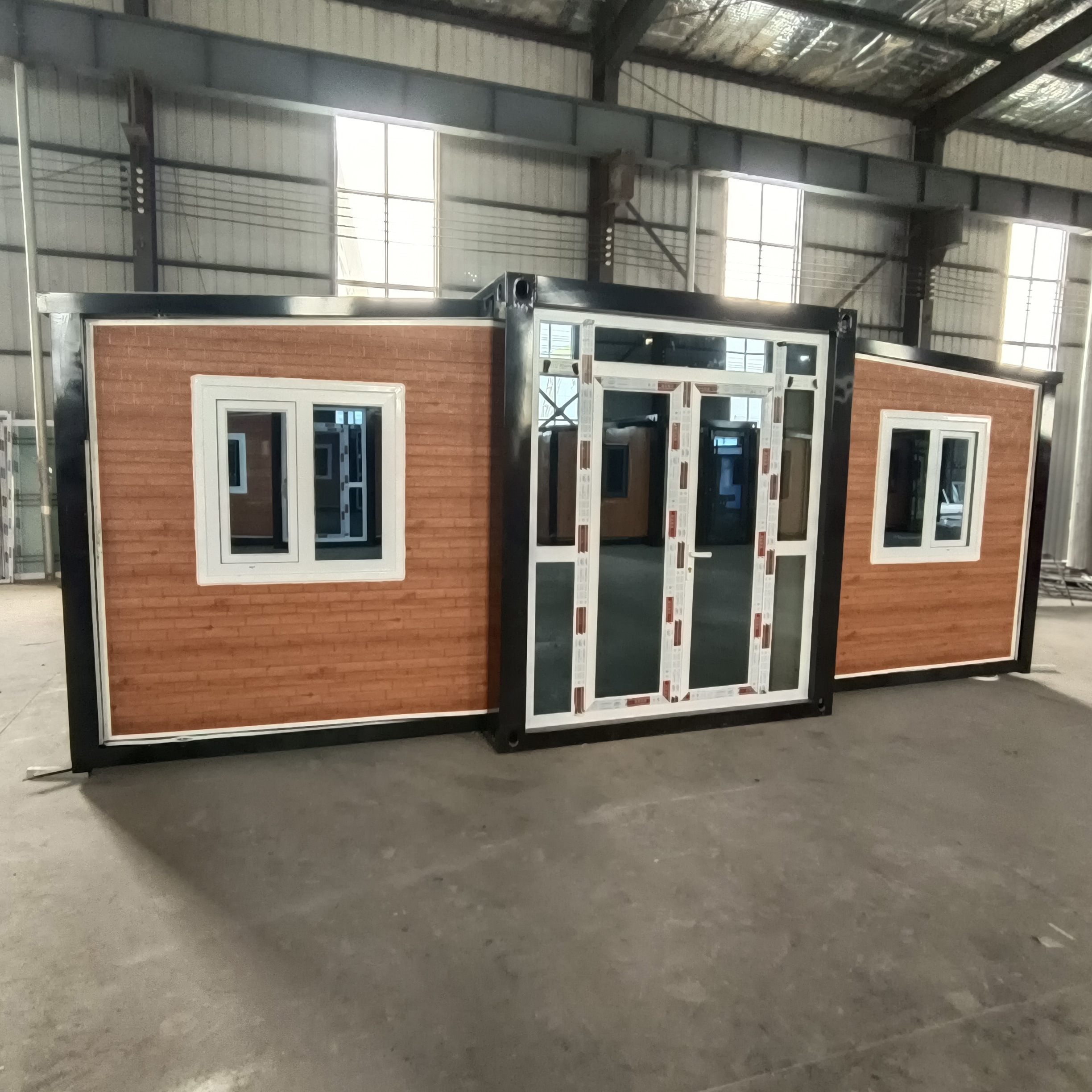 Morocco Low Cost Prefab House Bungalow Prefabricated House Casa Prefabricada Plegable Expandable Container House Hebei