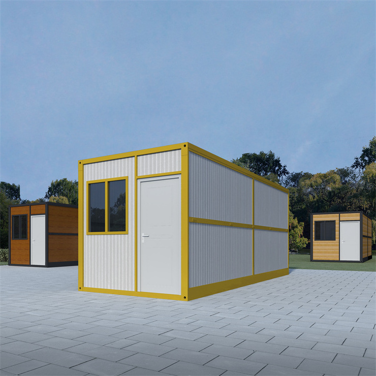 Bike Ice Cream Shop Modular House Winter Casa Contenedor Prefabricated Eps Prefab Container House Stairs