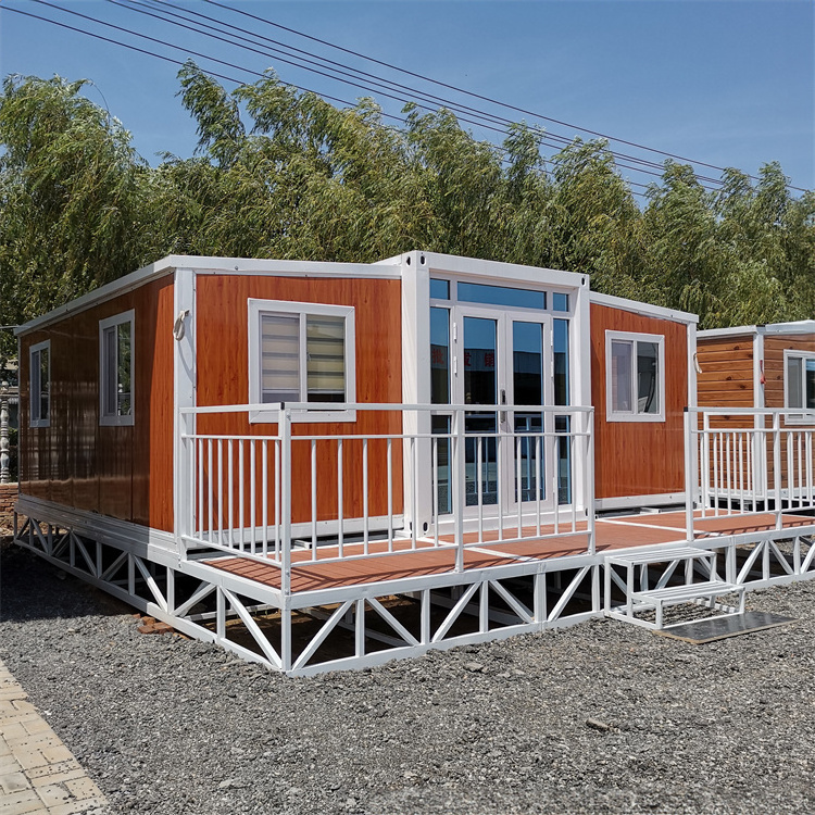 Australia New Zealand Standard 20/30/40ft Luxury Prefab House Living Modern Granny Flats 1/2/3 Bedrooms